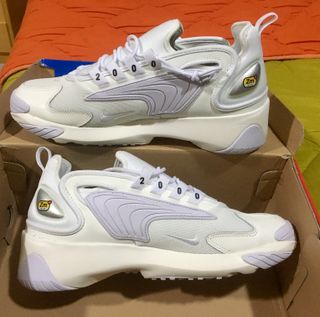 Panprices - Nike Zoom 2K White Team Red Chunky Sneakers/Shoes AO0269-103  (Size: EU 42)