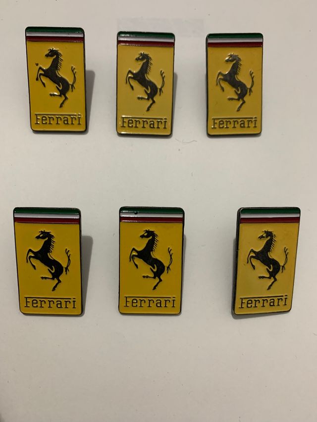 Pins 6 unidades Ferraris