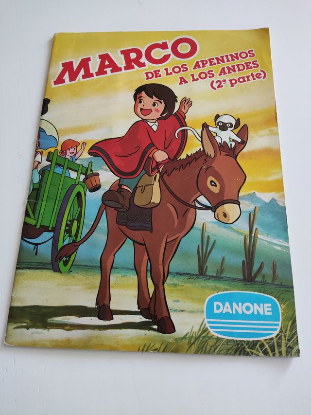 Álbum Marco, de los Apeninos a los Andes 2ª parte.