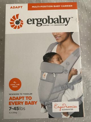 Mochila Ergobaby adapt cool air de segunda mano por 70 EUR en Manises en  WALLAPOP