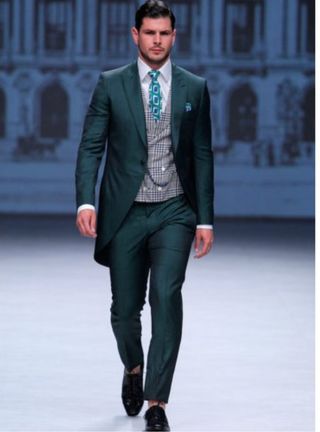 Traje Novio Ramón Sanjurjo, VERDE 02 - Pascual Bilbao - Cita Previa