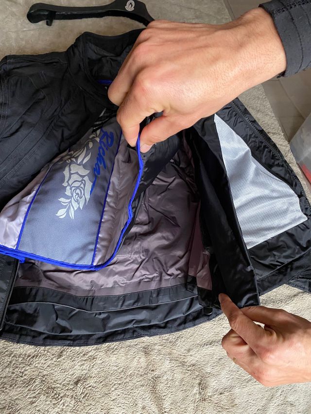 Chaqueta moto mujer talla XS