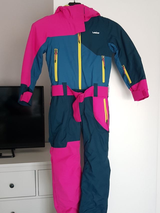 Mono esquiar Niña y sudadera.