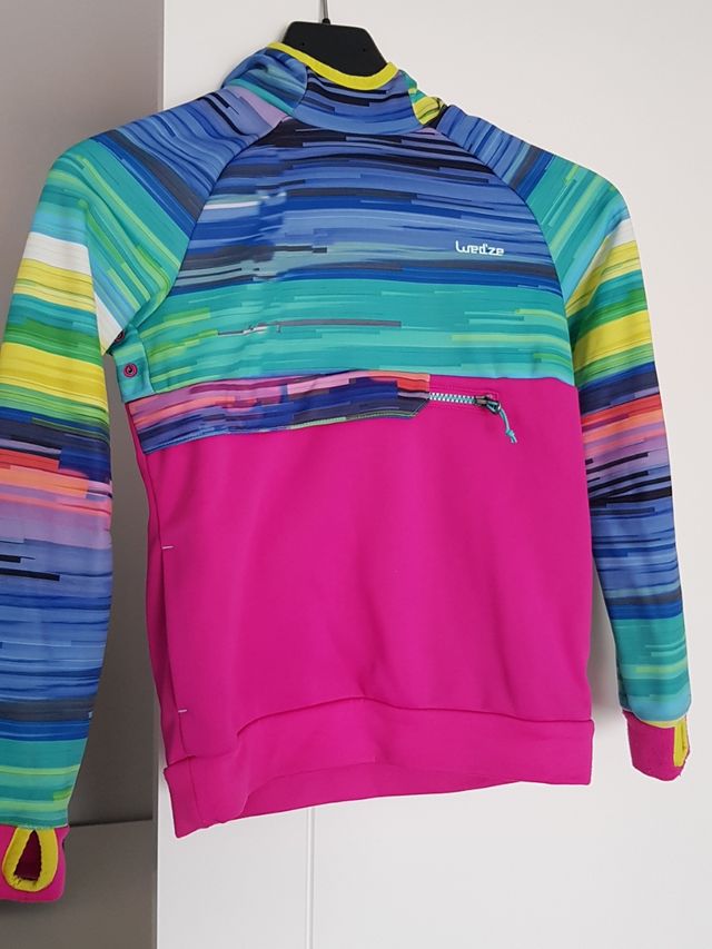 Mono esquiar Niña y sudadera.