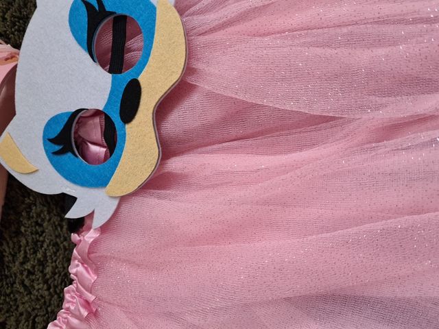 disfraz gata princesa 5-6 años