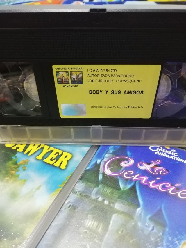 pack peliculas vhs dibujos Disney y cuentos