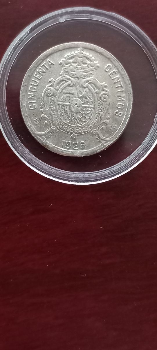 50 centimos 1926 SC