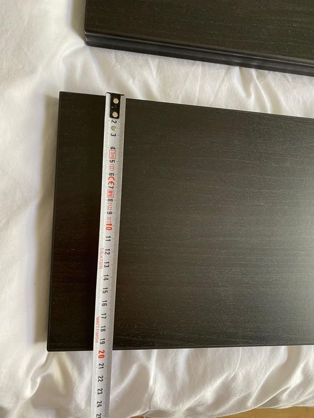 Estanteria Ikea, baldas Ikea color negro