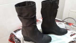 Botas mujer Deichmann de segunda mano por 10 EUR en Figueres en WALLAPOP