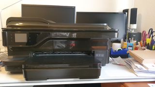 Impresora multifuncion hp officejet 7612 de segunda mano por 100 EUR en  Alcalá de Henares en WALLAPOP