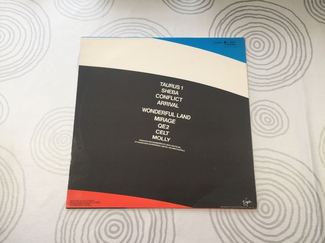 Mike Oldfield LP QE2 - Vinilo 1984