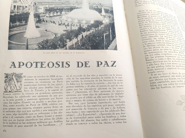 Expo Barcellona Bruxelles Parigi 1922-9-31-5-7-98
