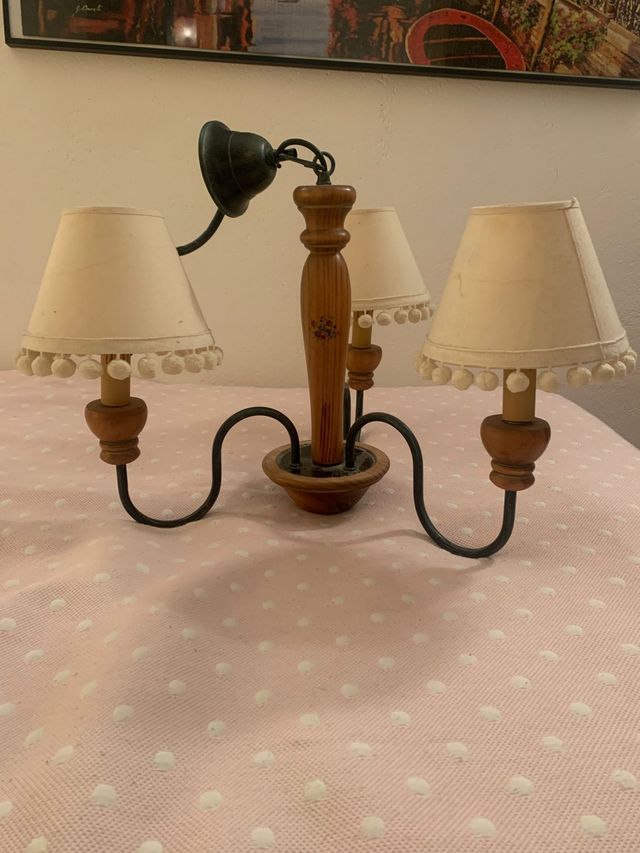 Lampara y Lamparita de mesilla