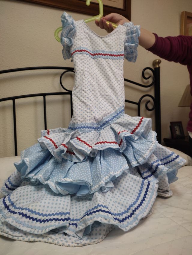Traje flamenca niña