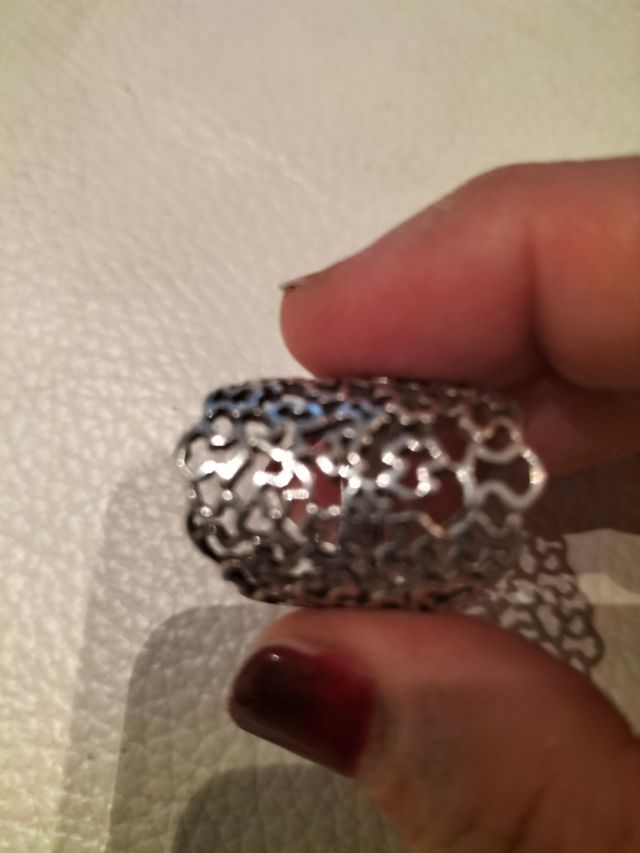 Anillo plata tipo Tous