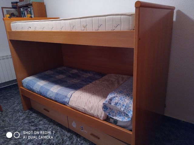 literas de madera
