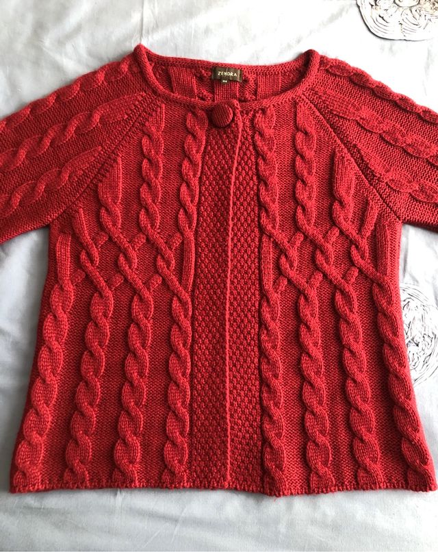 Zendra,Chaqueta punto mujer, talla 40