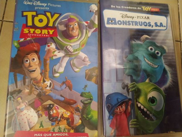 PACCHETTO VHS DISNEY PIXAR