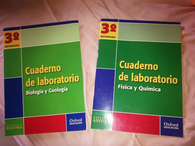Cuadernos 3ºESO Física&Química y Biología&Geología