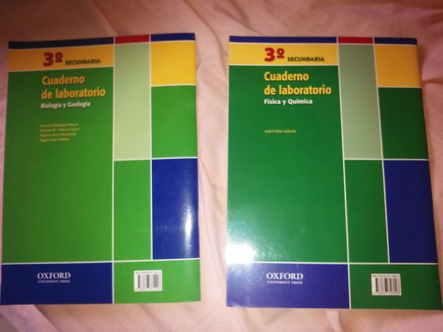 Cuadernos 3ºESO Física&Química y Biología&Geología
