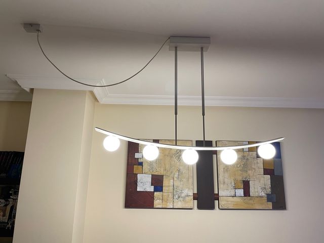 Lámpara de diseño.