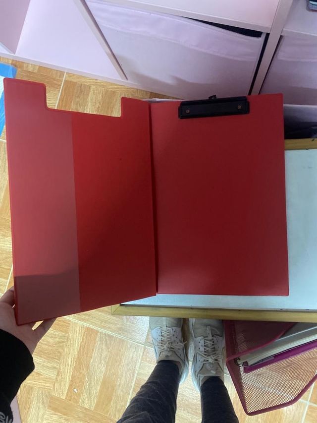 Carpeta sujeta folios