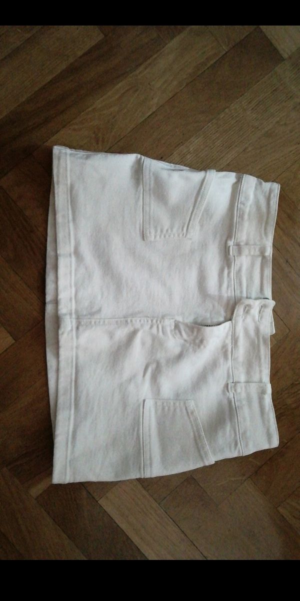 Minifalda blanca