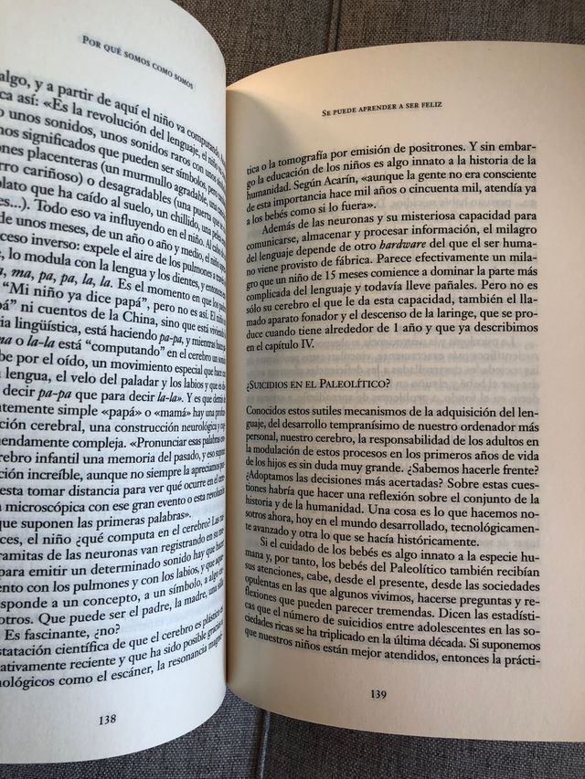 Por que somos como somos.