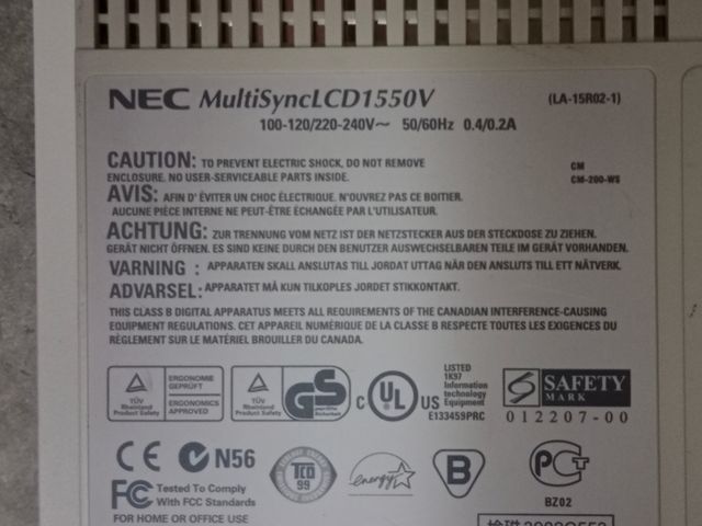 Monitor Nec