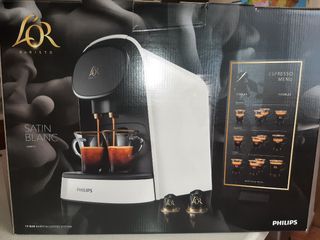 CAFETERA PHILIPS L`OR BARISTA LM8012 SATIN BLANCA