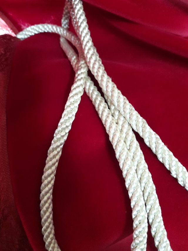 cordón plata metálico cofradias