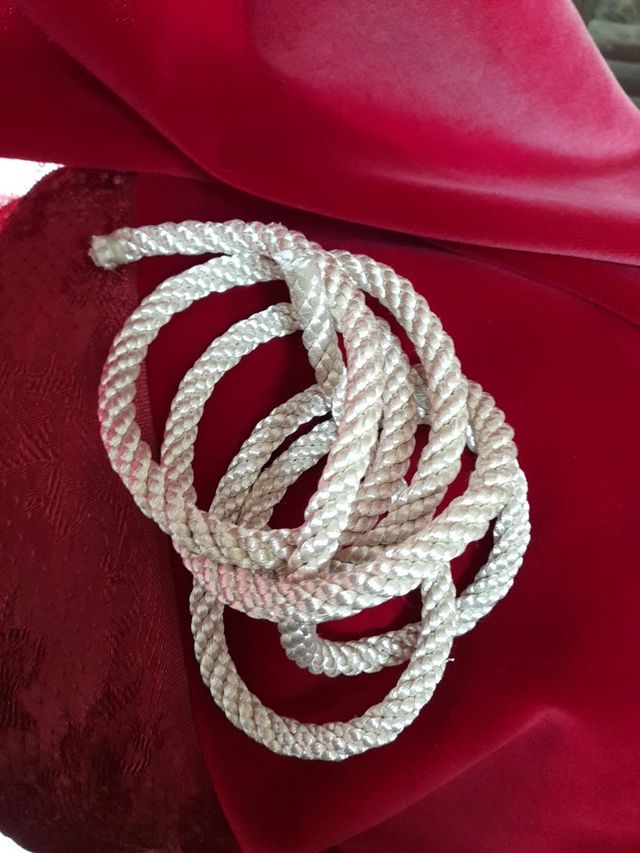 cordón plata metálico cofradias