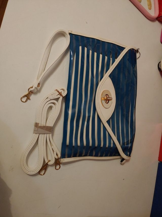 Bolso Plano/Cartera de mano (Doble) - Con etiqueta