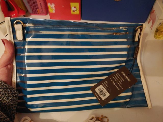 Bolso Plano/Cartera de mano (Doble) - Con etiqueta