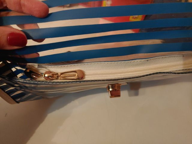 Bolso Plano/Cartera de mano (Doble) - Con etiqueta