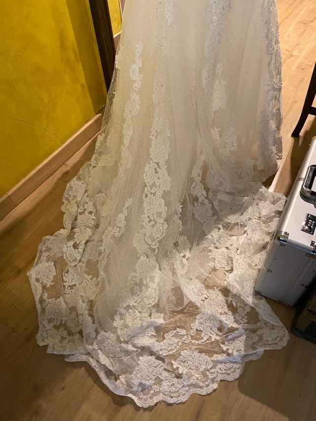 Vestido de novia boda Pronovias