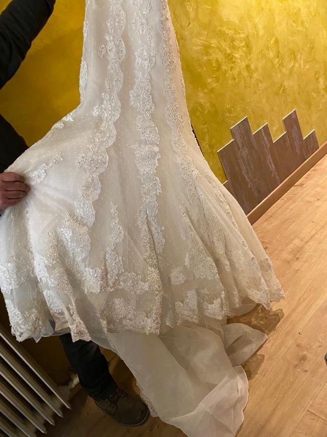 Vestido de novia boda Pronovias