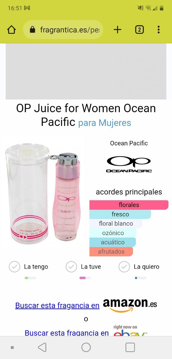 OP JUICE woman (Ocean pacific) - 50 ml