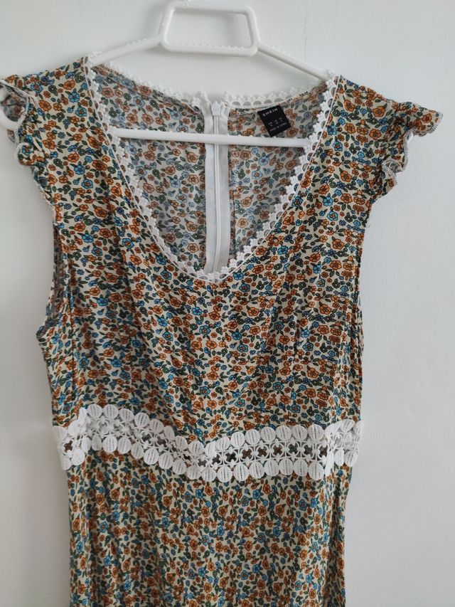 Vestido largo flores verano