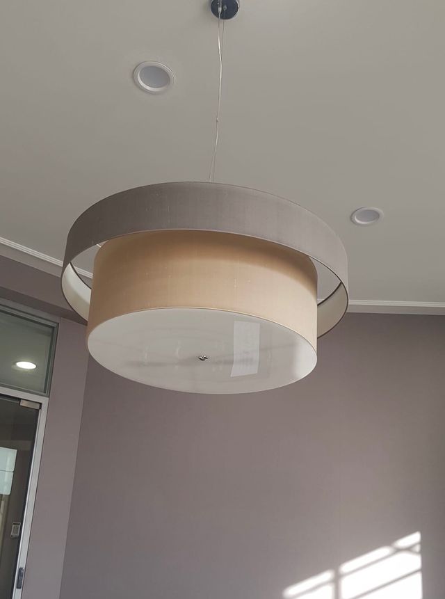 Lampade da soffitto circolari di 1 m di diametro