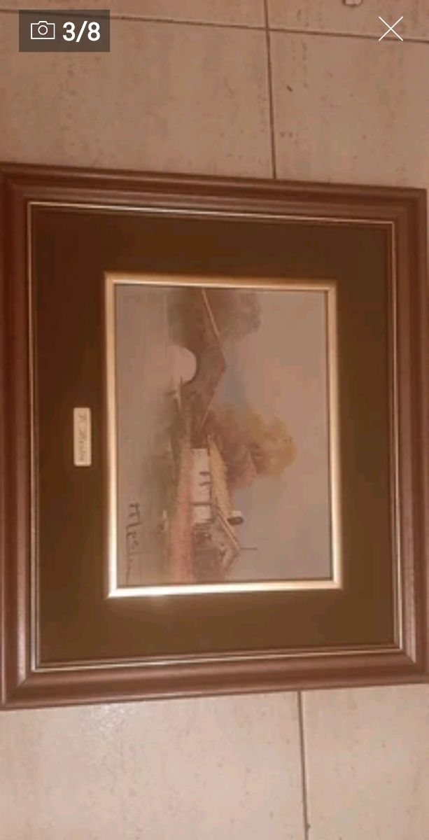 2  cuadros vintage de P. Mestre