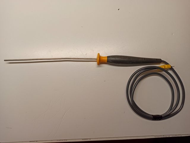 Sonda inmersión para termómetro Fluke