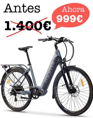 Moma Bikes Bicicleta Eléctrica Urbana 