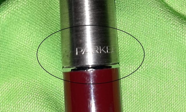 Set penna stilografica e penna.