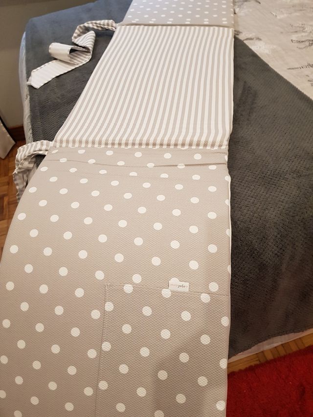 juego edredón,chichonra y almohada cuna