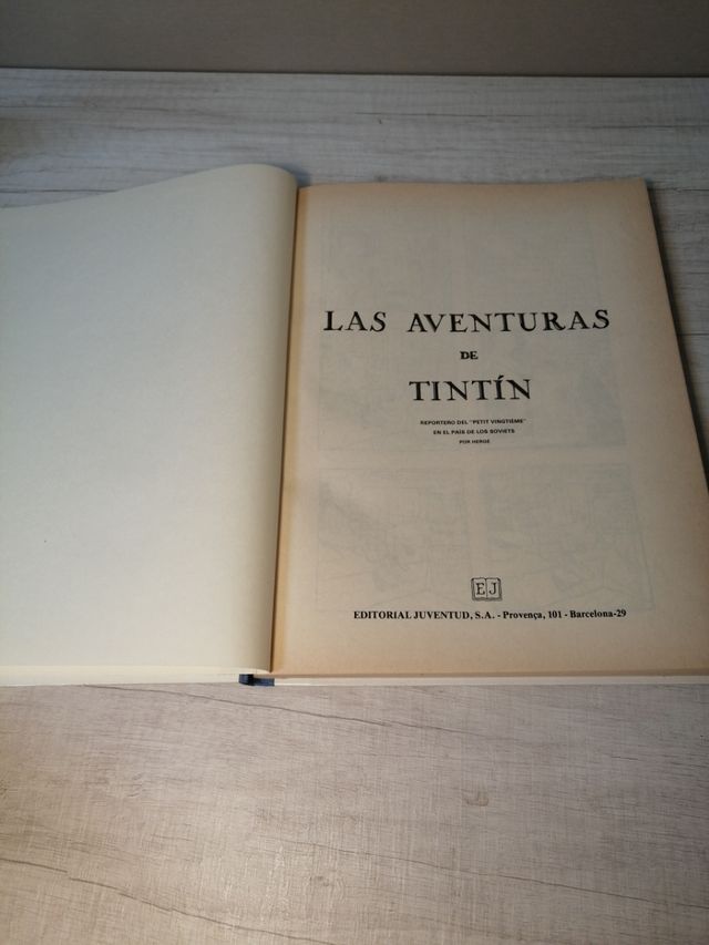 Tintin en el País de los Soviets, Primera edición