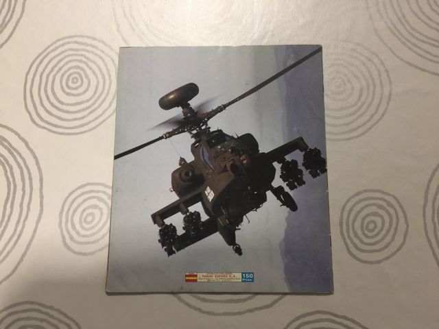 Aviones de Combate - Album Cromos Panini años 90