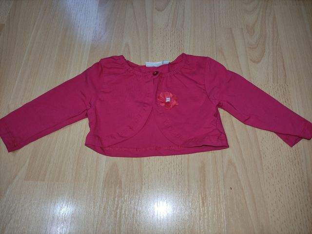 Conjunto vestido y chaqueta de bebe nuevos