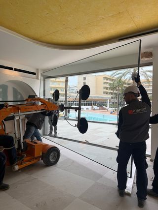 Servicio Robot Acristalamiento de vidrio