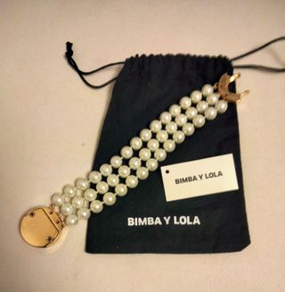 Pulsera Perlas Bimba \u0026amp; Lola de segunda mano por 25 EUR en Zaragoza en  WALLAPOP